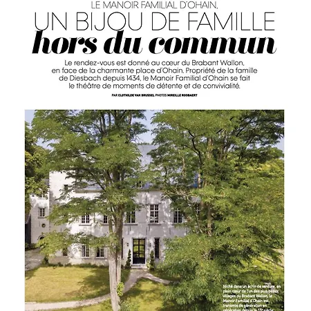 Waterloo Le Manoir Familial 빌라 *
